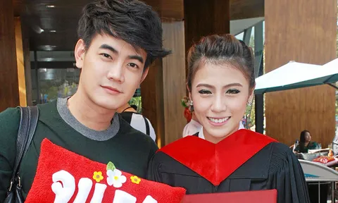 'แอปเปิ้ล' แฮปปี้เรียนจบ รอนับวัน 'ฟลุค' ขอแต่งงาน ลั่นไม่เกินอายุ 28
