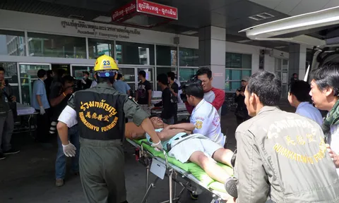 ยอดผู้บาดเจ็บ บึม!อนุสาวรีย์ชัยฯ 28 สาหัส 7 ราย