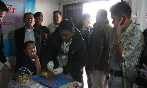 รวบสาวแสบ ส่งยาบ้ายัดลูกชิ้นให้นักโทษเรือนจำ