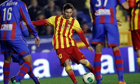 เตโญแฮตทริก! 'บาร์ซา'พลิก'เลบันเต' 4-1 ศึกโกปาฯ