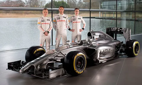 'แมคลาเรน' เปิดตัวรถแข่งใหม่ ซิ่งเอฟวัน 2014