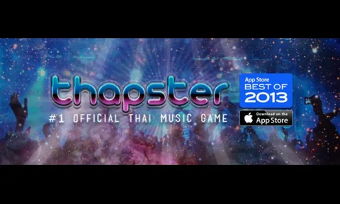 Thapster แอพเกมดนตรีถูกลิขสิทธิ์เกมแรกของไทย