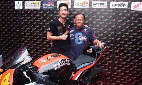 'ฟีม รัฐภาคย์' คืนวงการ ลุยศึกเวิลด์ซุปเปอร์ไบค์