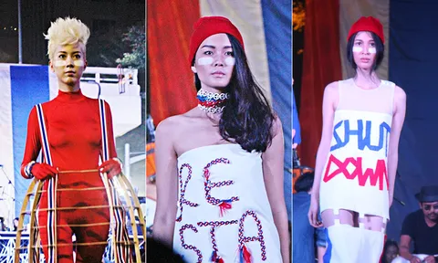 เปลี่ยนม็อบเป็น 'แคตวอล์ก' แฟชั่นโชว์สุดเก๋ 'เวทีอินดี้' 