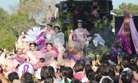 มหกรรมไม้ดอกฯเชียงใหม่จัดยิ่งใหญ่ คนแห่ชมแน่น