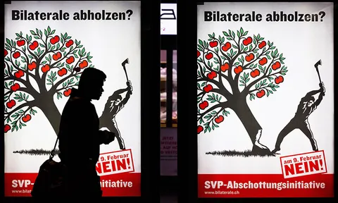 ประชามติชี้ ชาวสวิสหนุนจำกัดโควตาผู้อพยพจาก 'อียู'