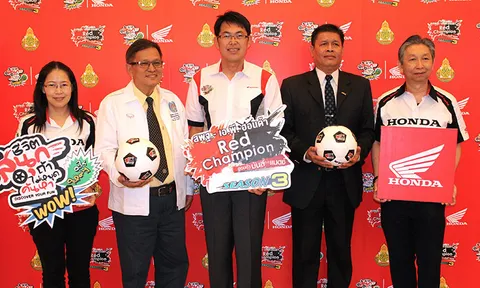 'ฮอนด้า'จัดบอลแดงเดือดเยาวชน 5 ภาค ดวล 22ก.พ.