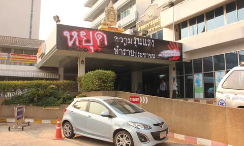 'แพทย์-พยาบาล'ติดป้ายทั่วรพ.อุดรฯต้านควารุนแรง
