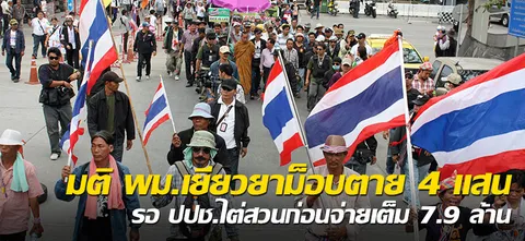 มติ พม.เยียวยาม็อบตาย 4 แสน รอ ปปช.ไต่สวนก่อนจ่ายเต็ม 7.9 ล้าน