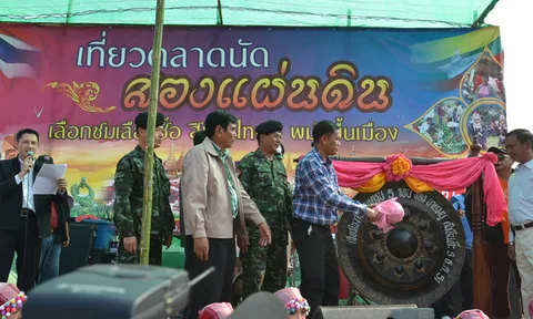 ชายแดนไทย-พม่าเงินสะพัดรับตลาดบ้านวาเล่ย์ 