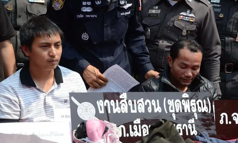 รวบแล้ว!'โจรเหี้ยม' ฆ่าปาดคอฝรั่งคาบ้านพัก