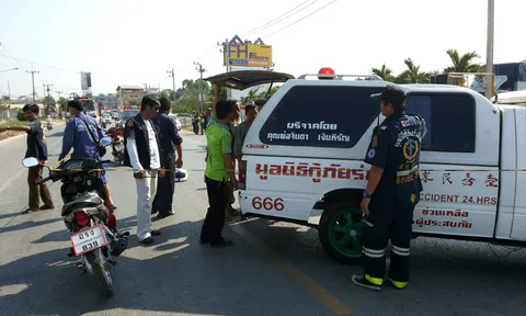 โจ๋ไล่ยิงกลุ่มนร.กลางแยกไฟแดงคลองแปดดับ2สาหัส1