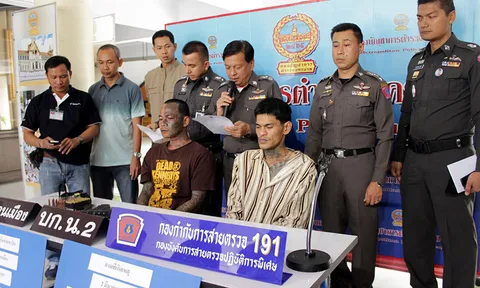 รวบแก๊งหน้าลาย ปาบึมบ้านอริ ย่านดอนเมือง 