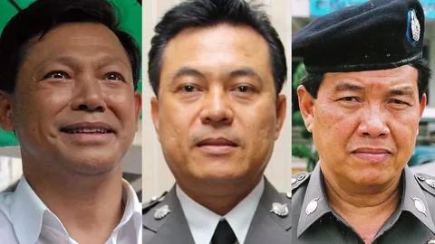 ยำตำรวจหั่นดอกไม้และกระบอง 13/04/57