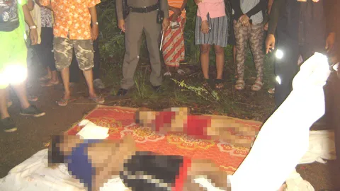 น้า-หลานออกจับอึ่ง ตกบ่อน้ำดับคู่