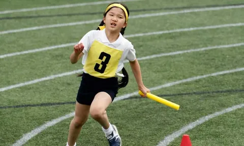 ลีลาเจ้าหญิงน้อยเชียร์กีฬา