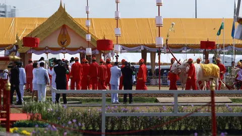 'พระโคกินน้ำ-หญ้า' วันพืชมงคล โหรหลวงทำนาย น้ำท่าจะบริบูรณ์พอสมควร