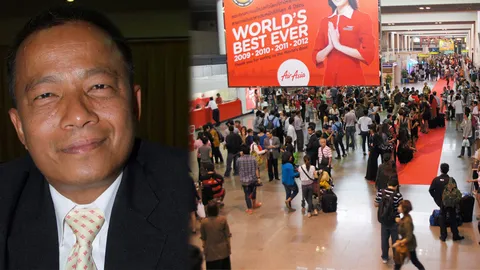 'ดอนเมือง' แนะผู้โดยสารเผื่อเวลา 3 ชม. ใช้ 3 เส้นทางเลี่ยงม็อบปิด'วิภาวดี'