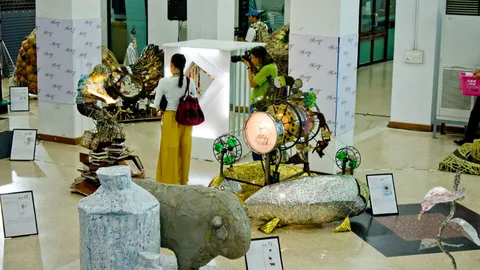 9 ทีมสุดท้าย 'Art for the KING' ประติมากรรมจากคำสอนของพ่อ