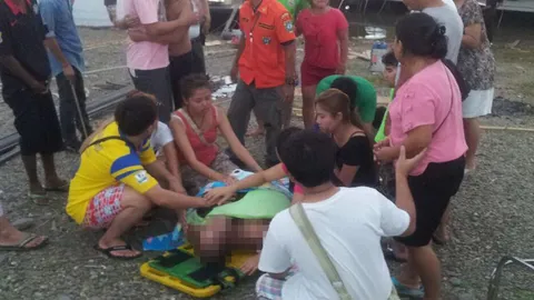 คณะลิเกย่านบางบอนเศร้า! เรือล่มในเขื่อน หัวหน้าคณะดับ-ลูกชายจมหาย