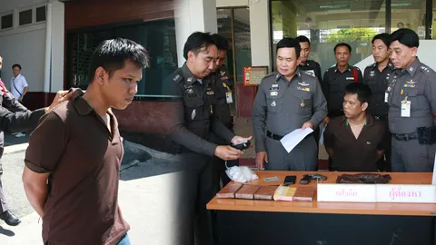 รวบหนุ่มก่อสร้าง ขนเฮโรอีน มูลค่ากว่า10ล.