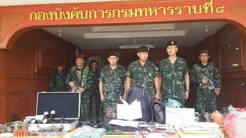 ทภ.2 รวบ 23 เสื้อแดง พร้อมอาวุธจำนวนมาก เชื่อมีแผนป่วนเมือง!!