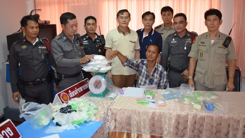 ยึดยาบ้า 1.2 หมื่นเม็ด ซุกถังเศษอาหาร ขนเข้าเรือนจำชลบุรี