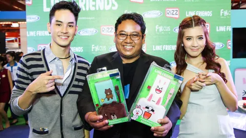 ดีพลัส ใช้ 'LINE FRIENDS' เติมความฟรุ้งฟริ้งบนอุปกรณ์เสริมมือถือ