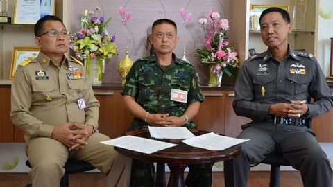 ผบ.มทบ.24แถลงยันไม่มีทหารไปยึดเครื่องมือเกษตร