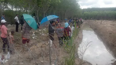 จนท.กรมศิลป์ลงพื้นที่ขุดค้นทางโบราณคดีจุดพบทองพัทลุง