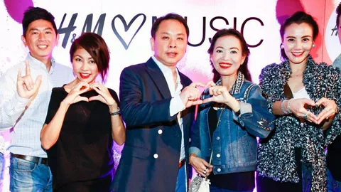 คอนเสิร์ตเคล้าแฟชั่นสไตล์ H&M