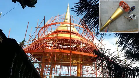 สั่งรื้อแล้ว"โดมชฎาทอง"หอชมวิวบังพระธาตุดอยสุเทพฯ 