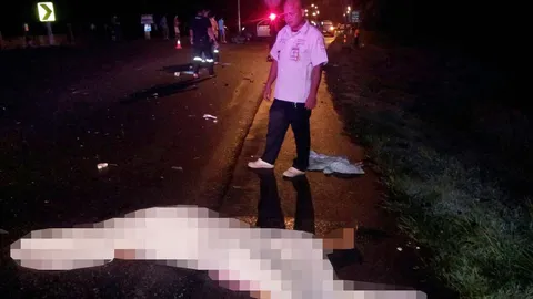 สาวควบ จยย.ย้อนศร ถูกชนขาขาด ดับสยอง