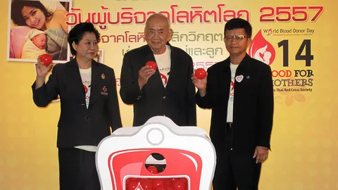 สภากาชาดโลก กระตุ้นทุกประเทศ ตระหนักถึงความสำคัญบริจาคโลหิต