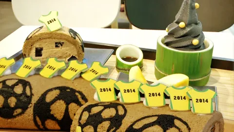 ฟิน!! เค้กบอลโลกสไตล์บราซิลเลียน (ชมคลิป)