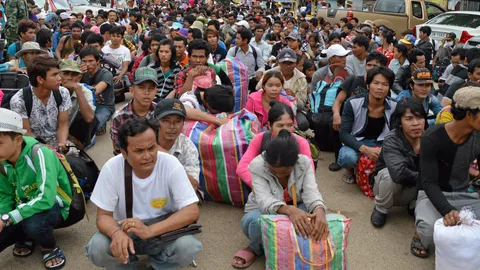 คสช.สั่งนายจ้างทำบัญชีแรงงานต่างด้าว-เอาผิดจนท.เอี่ยวค้ามนุษย์