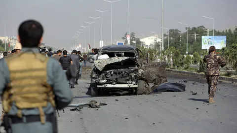 ‘คาร์บอมบ์’สะเทือนขวัญถล่มคาบูล!  สิ้นชีพ1 บาดเจ็บอื้อ