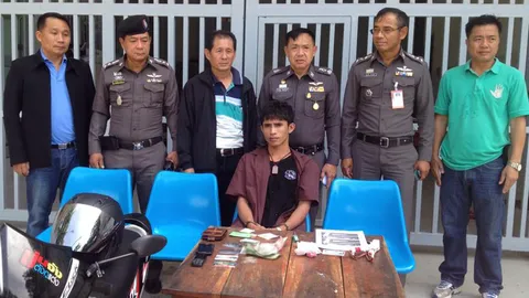 รวบอดีตทหารเกณฑ์ ยิงยาบ้าเข้าเรือนจำกาฬสินธุ์