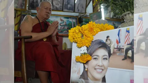 พระครูดังเชียงใหม่ทำบุญวันเกิด 'ยิ่งลักษณ์' แนะต่อเศียรพระพุทธรูป ชีวิตจะดีขึ้น