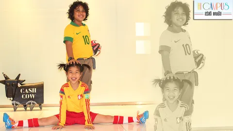 'บริ๊ง-อับบาส' สองเด็กไทย เชียร์สุดใจ...ไปบอลโลก!