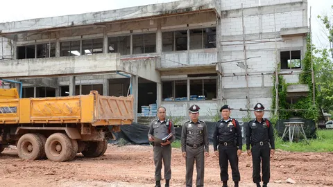 คืนสุขตำรวจ รอนาน4ปี ให้สร้างต่อโรงพักบ้านเทื่อม