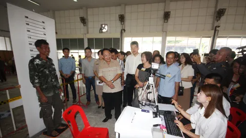 กรุงเก่าลงทะเบียนต่างด้าว แบบเบ็ดเสร็จวันแรกคึกคัก!