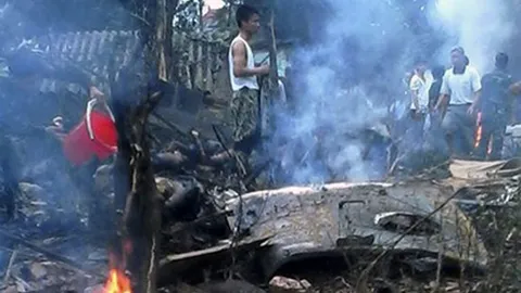 สลด! เฮลิคอปเตอร์กองทัพเวียดนามตก ทหารดับ16 ศพ