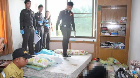 ได้ตัวสามีผอ.คปภ.ถูกแทงเสียชีวิต พาลูกกบดานร.ร.ย่านห้วยขวาง