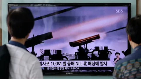 โสมเหนือยิงจรวด 100 ลูกลงทะเลญี่ปุ่น เชื่อประท้วงซ้อมรบร่วม