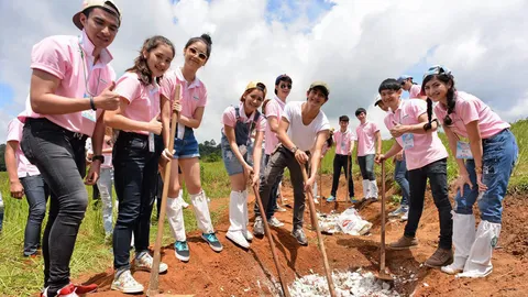 “เลโอ”ลุยป่าทำสิ่งดีๆ