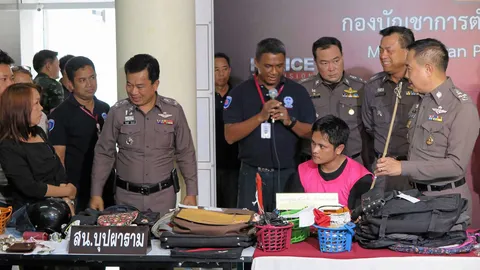 จับโจร'จอมสอย' สอยกุญแจไขประตู ขโมยของโชกโชน 