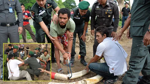 รุมยำฆ่าช้าง