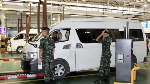 กรมขนส่งฯร่วมกับทหาร จัดลงทะเบียนรถตู้สาธารณะถึง20 ก.ค.นี้ 