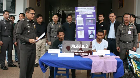 จับคู่หูชาวโคราช ฆ่า-เปลือยสาวใหญ่ ให้รถไฟทับอำพราง